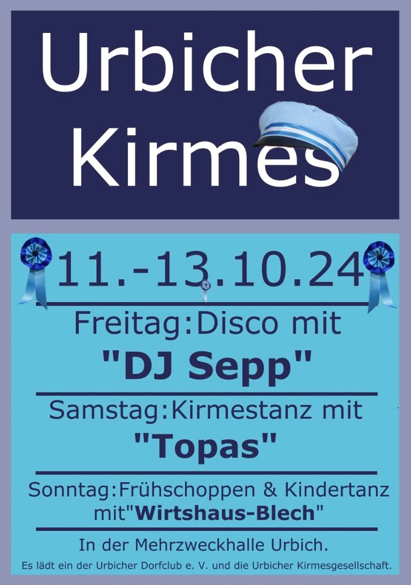 Kirmes Urbich 2024